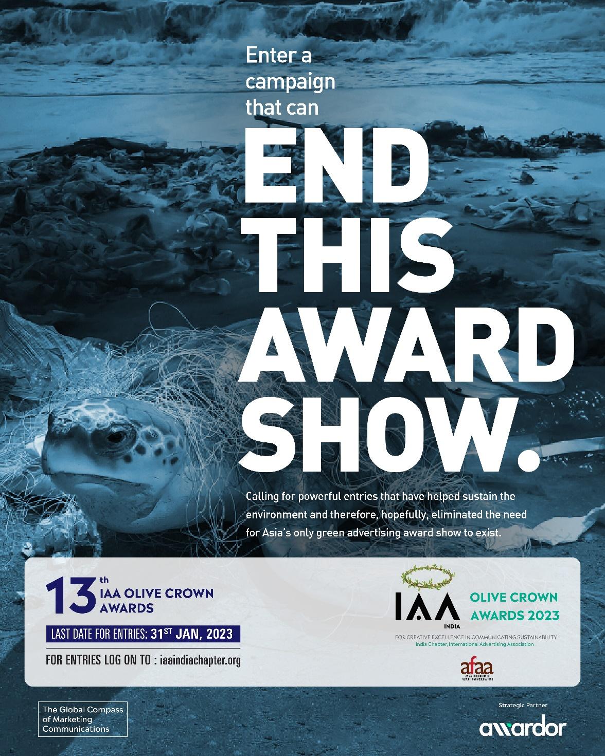 IAA Olive Crown Awards Call for entries