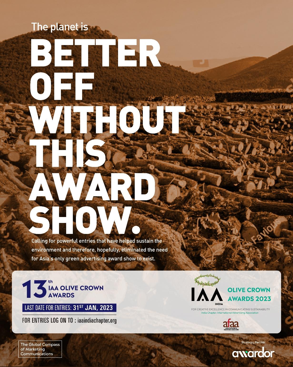 IAA Olive Crown Awards Call for entries