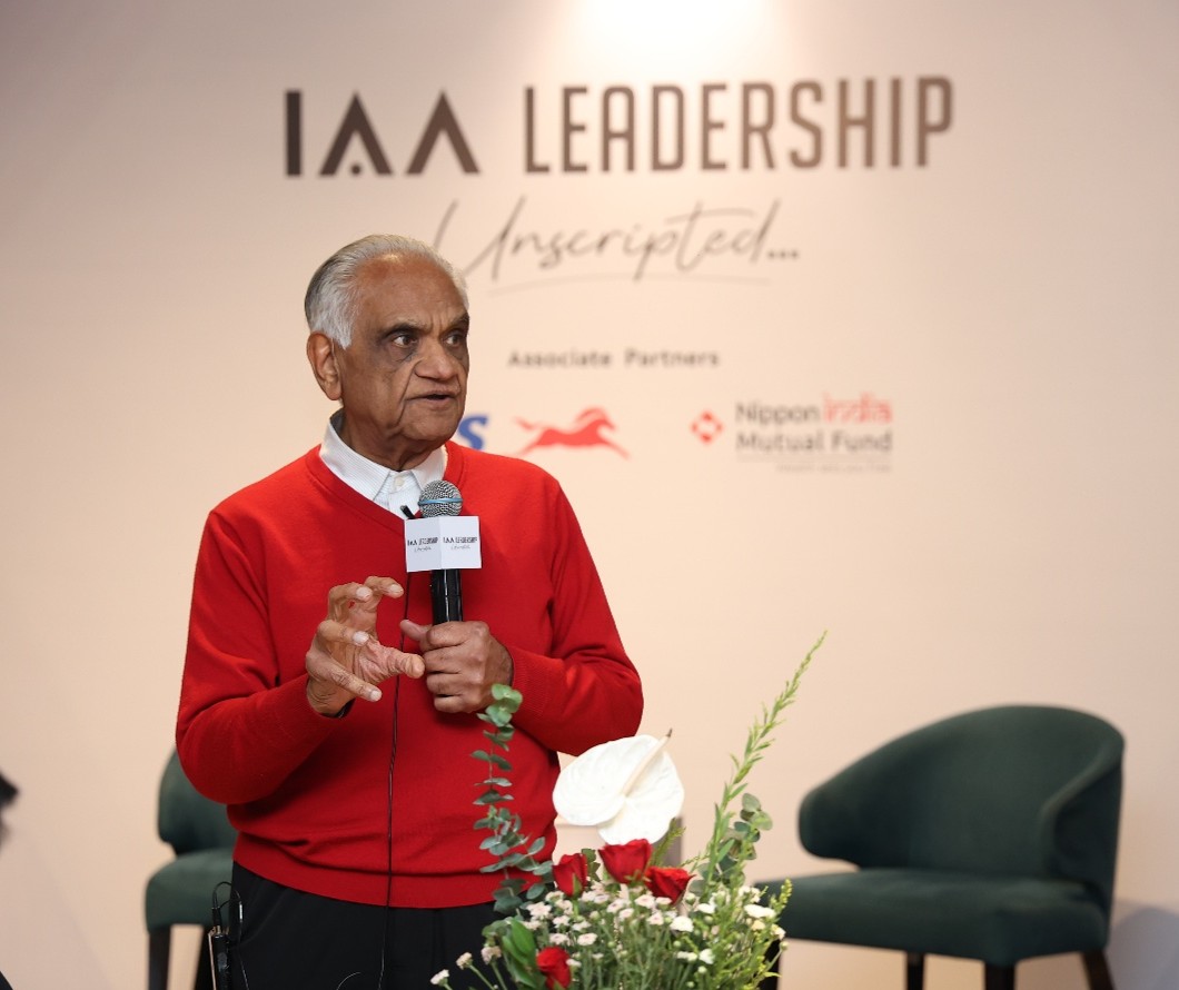 IAA Leadership Unscripted Series with Global Business Expert Dr. Ram Charan.